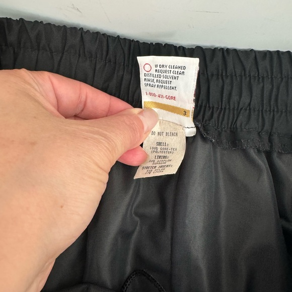 Zero Restriction ZR USA Black Gore-Tex Mens Water Resistant Pants Sz L - Picture 3 of 12